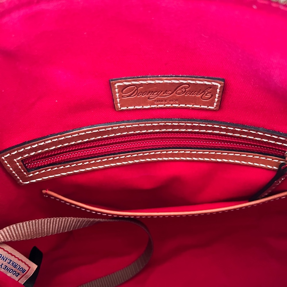 Dooney & Bourke | Small Heidi Satchel | Black Smooth Leather | Like New | Luxury - Picture 7 of 9
